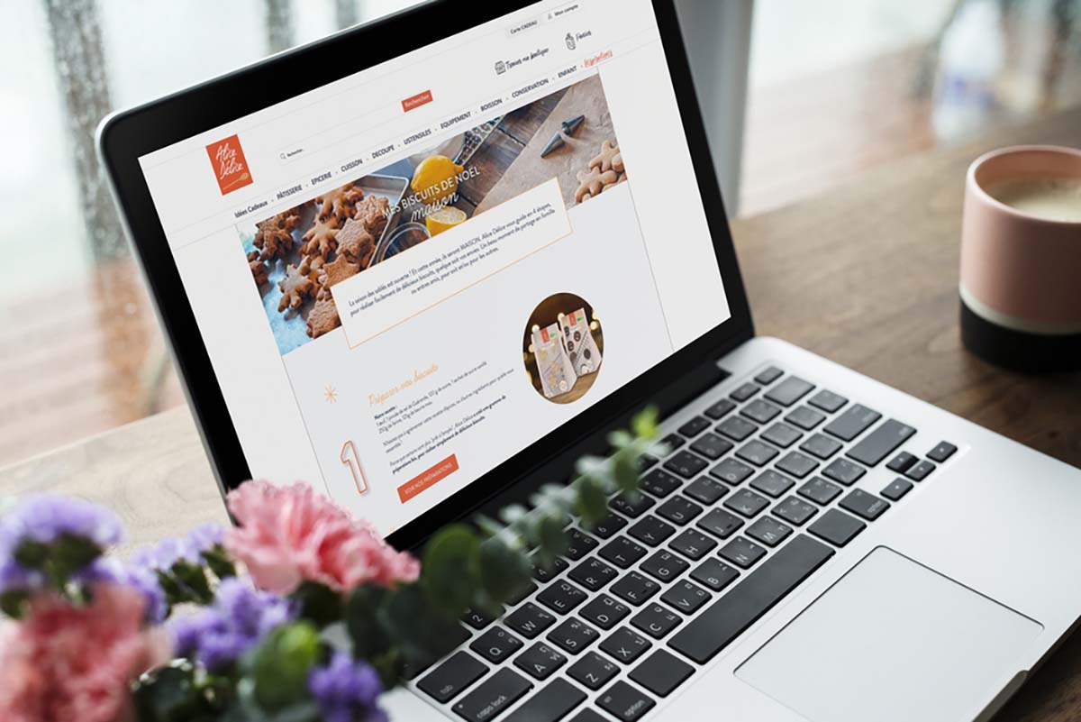 Projet Alice Délice : Newsletters · Landing pages, visuel complémentaire