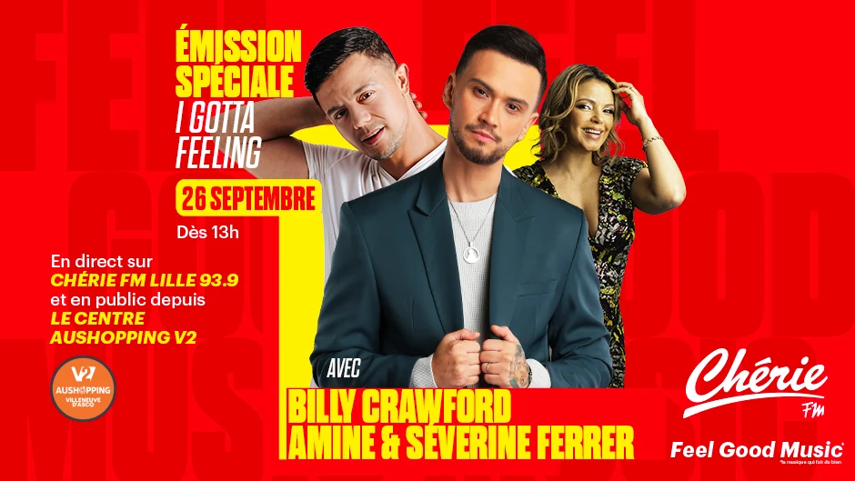Aushopping V2 × Chérie FM : émission spéciale en direct