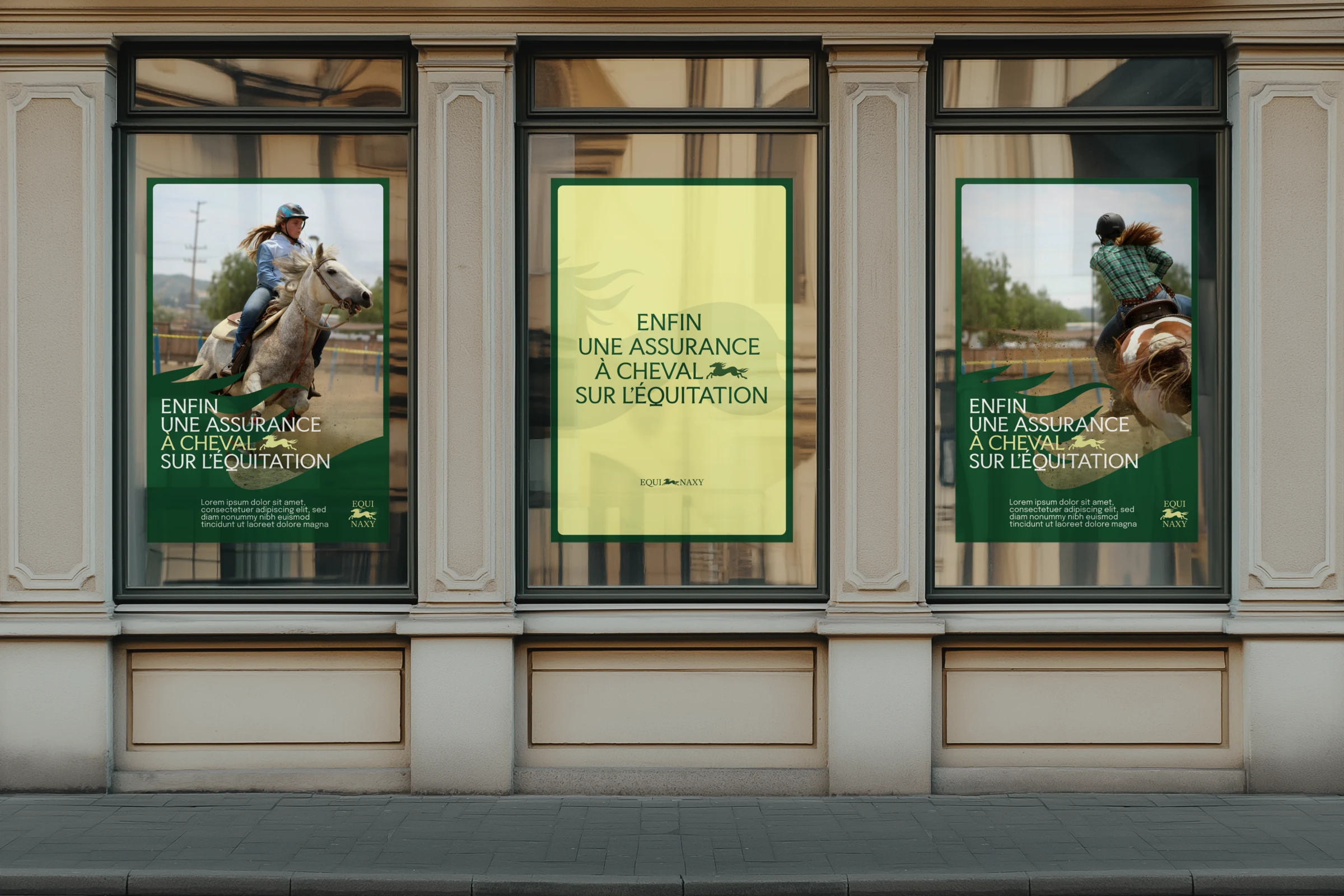 Devanture d'agence Equinaxy