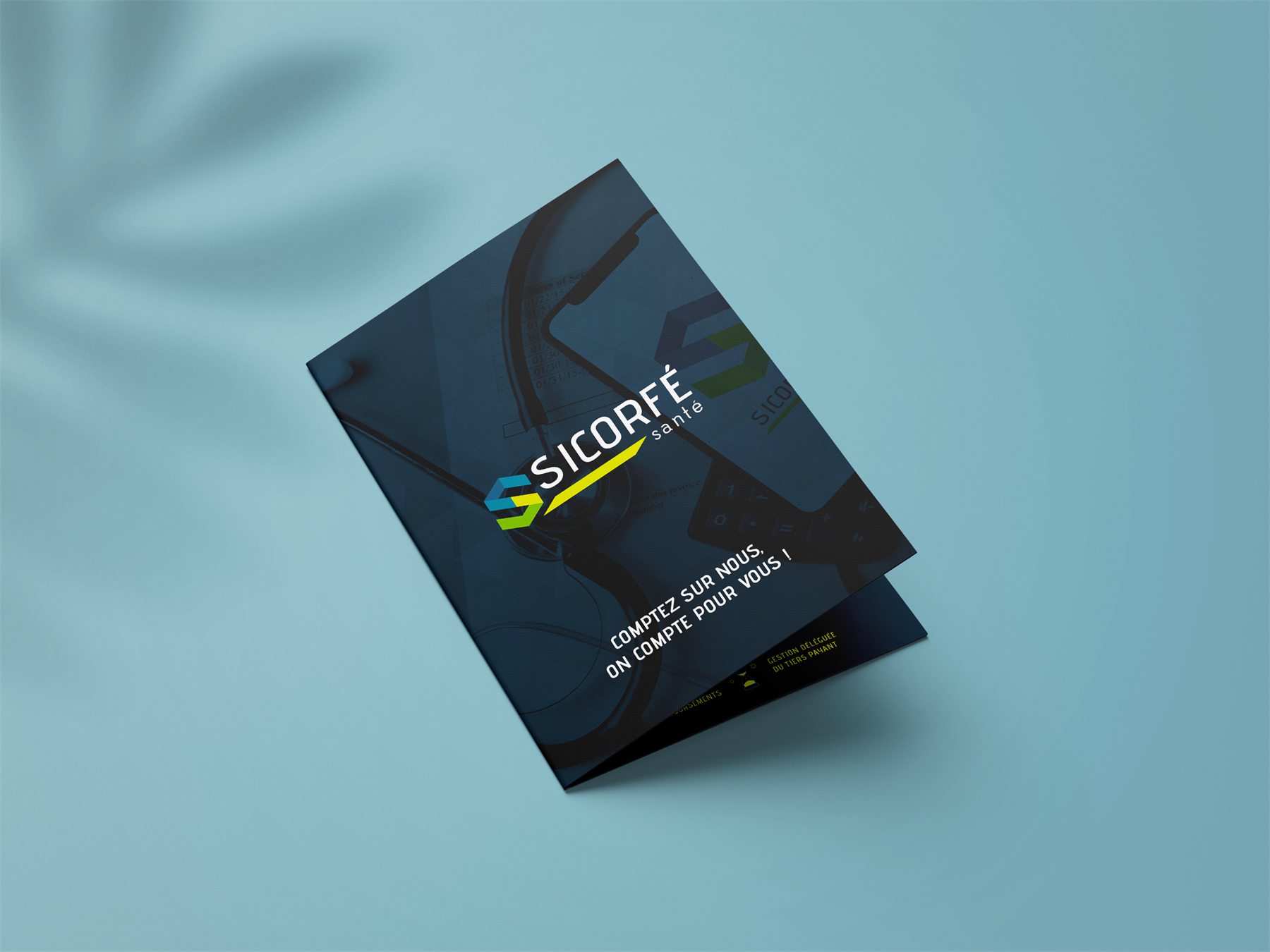 Sicorfé : identité, site et motion design du tiers payant