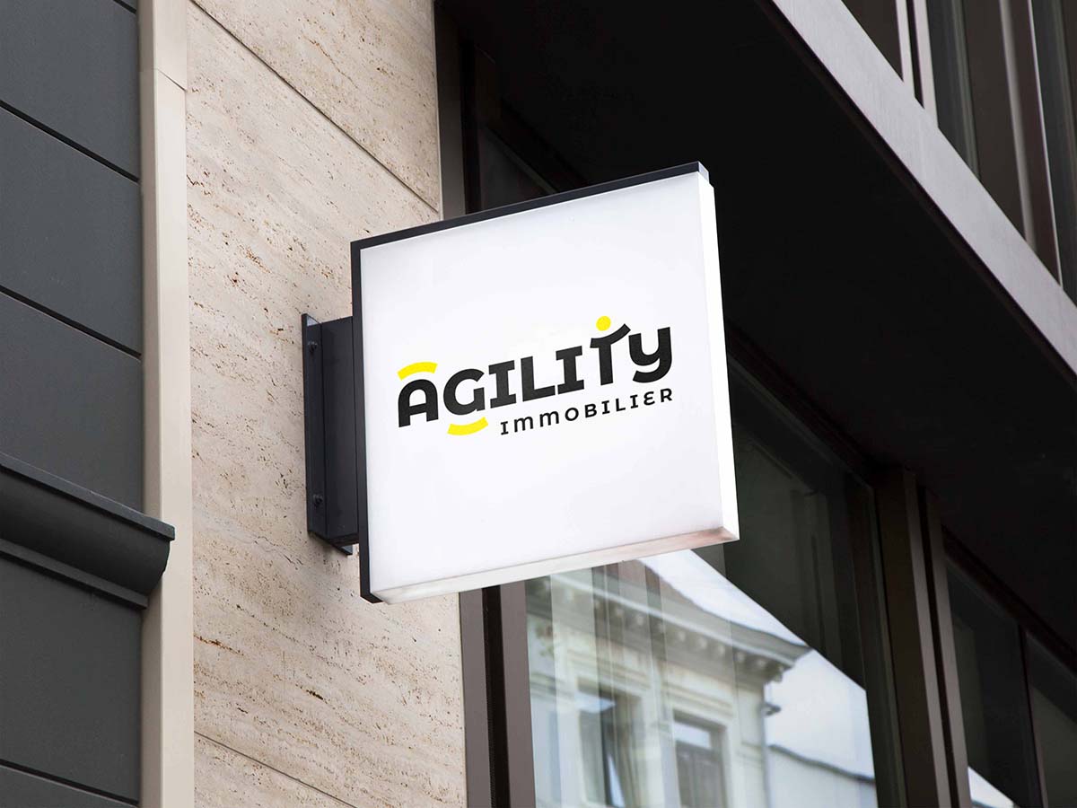 Agility Immobilier - enseigne