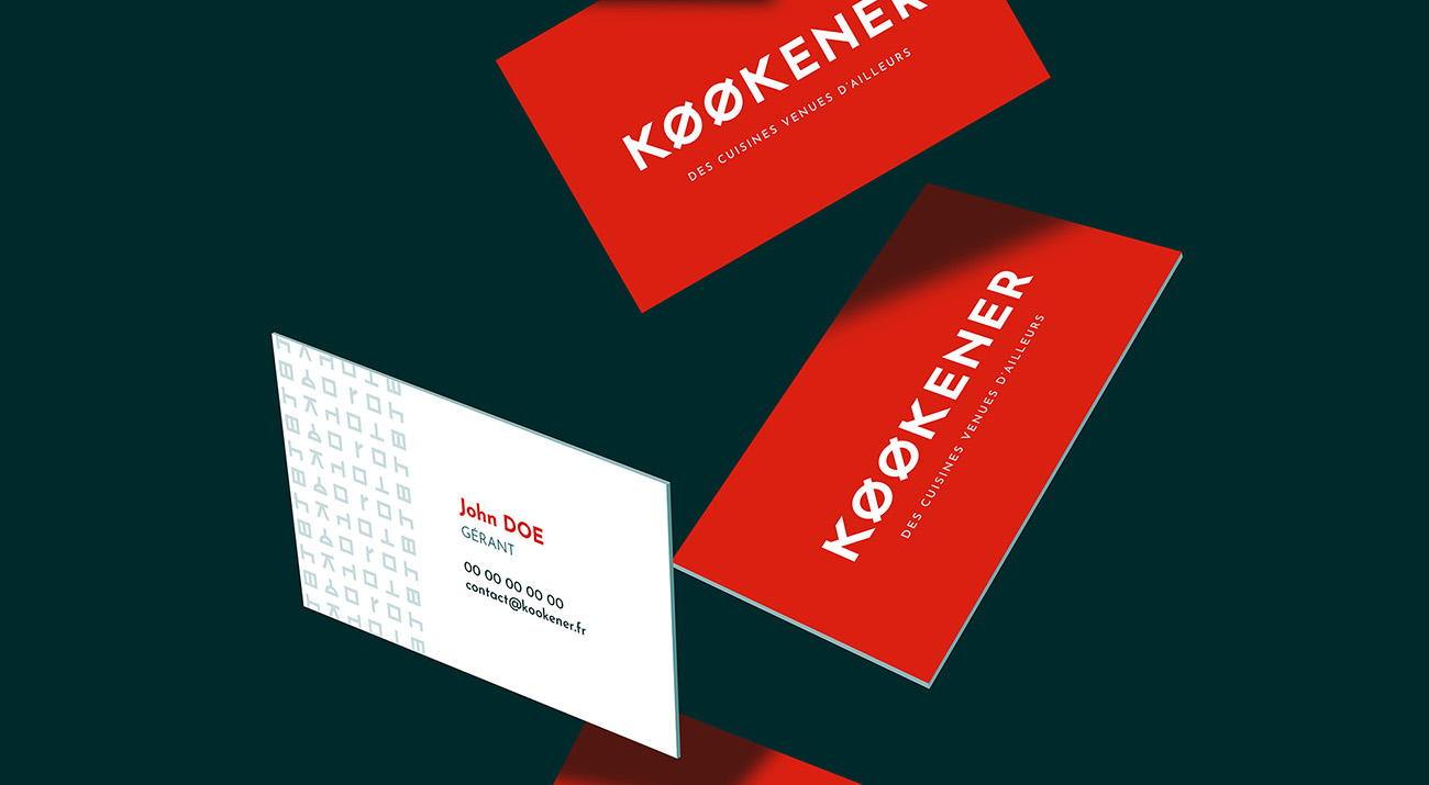 Cartes de visite KOOKENER