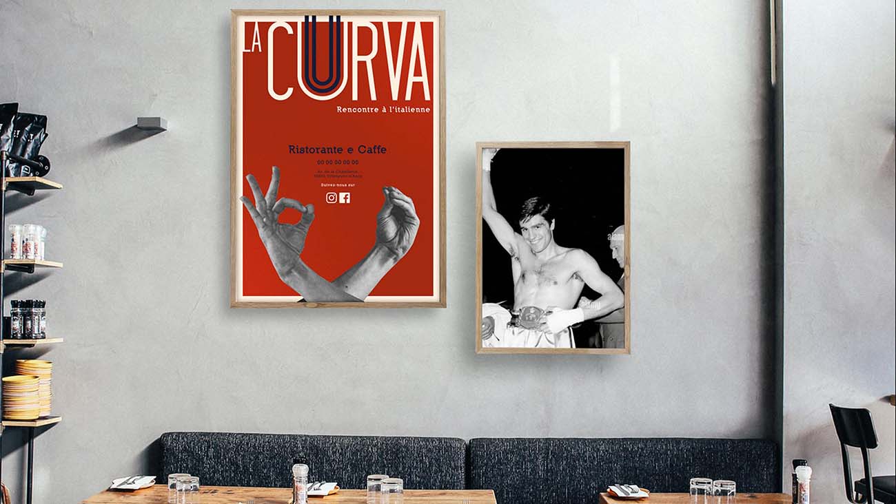 posters Restaurant La Curva