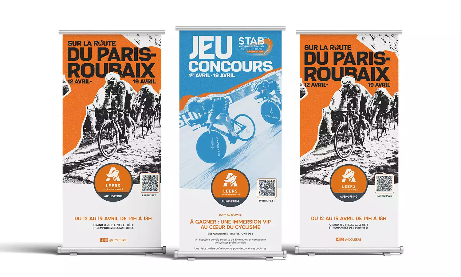 PLV - AUSHOPPING LEERS – PARIS-ROUBAIX